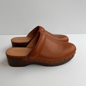 Women’s Clog Sandals Shoes Leather Size 9 Madewell